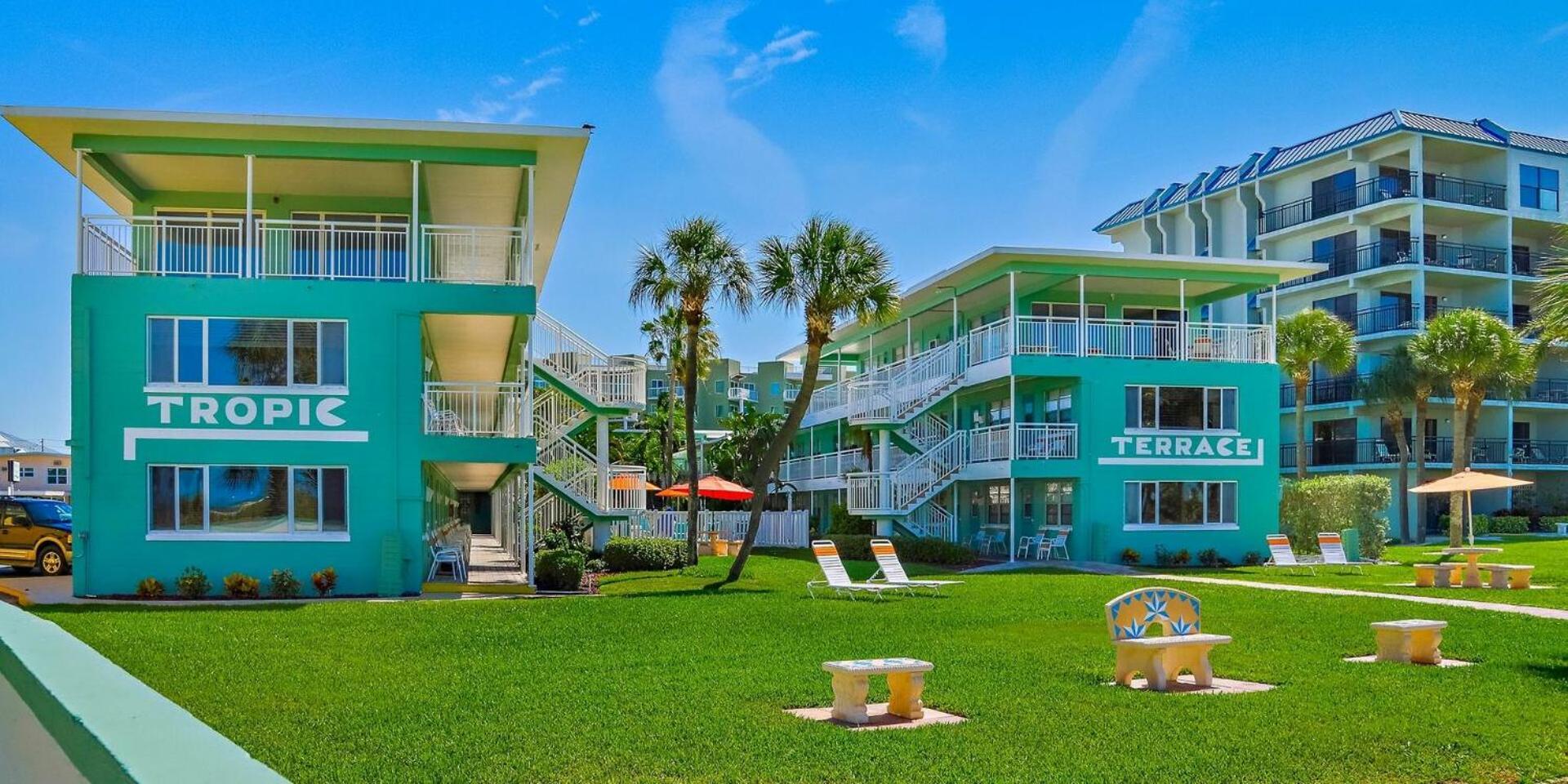 Hotel Tropic Terrace St. Pete Beach Exterior foto